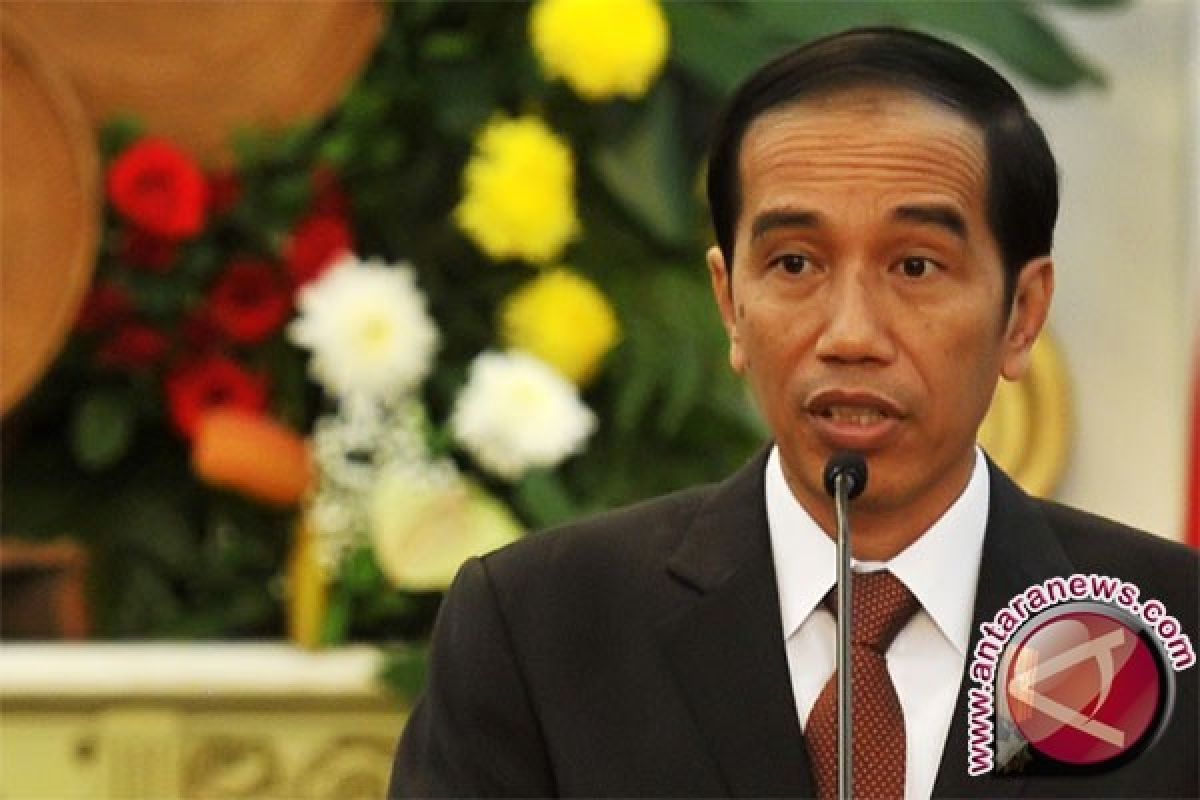 Presiden Jokowi tegur petani berkampanye