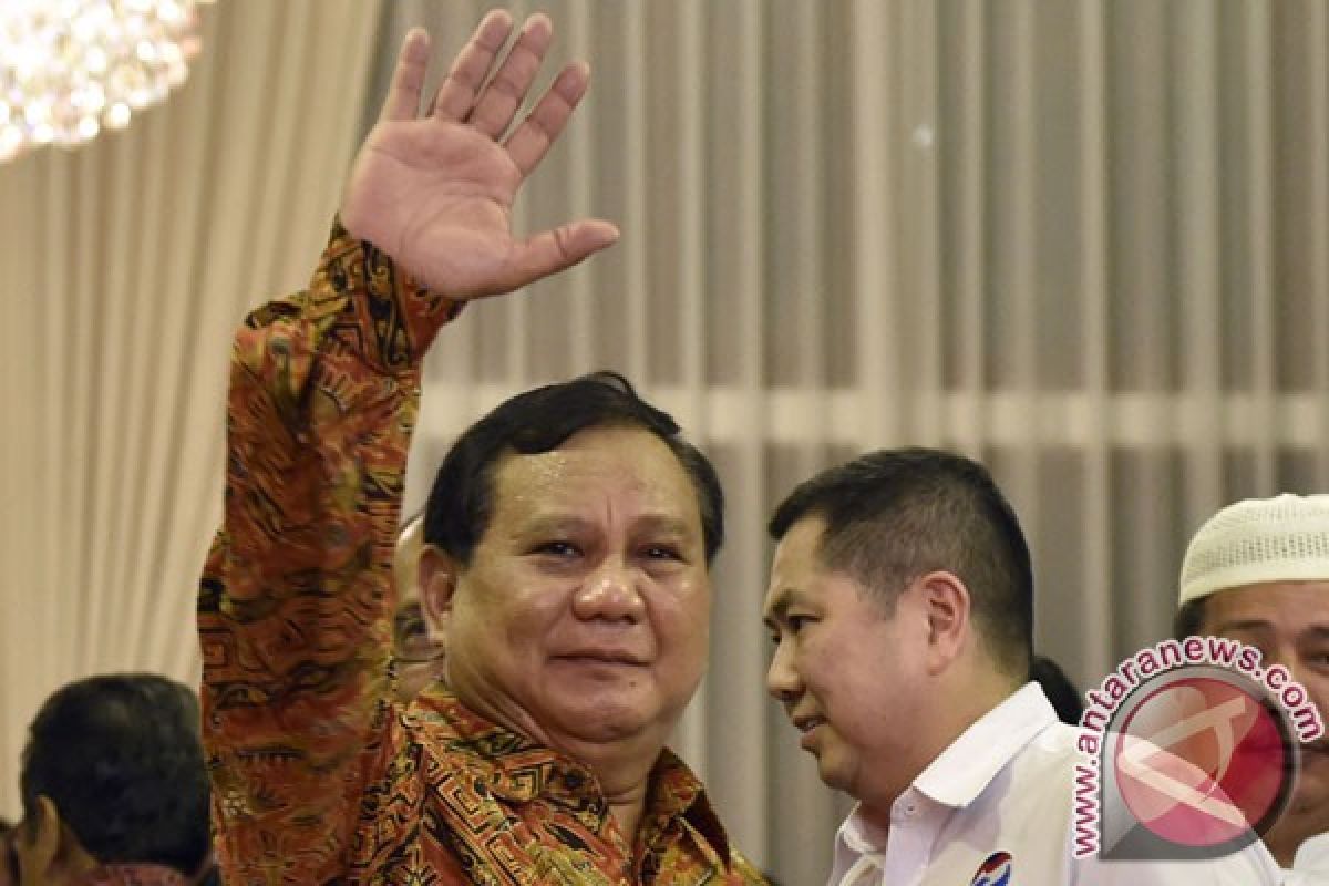 Prabowo Subianto tidak gelar silaturahmi terbuka