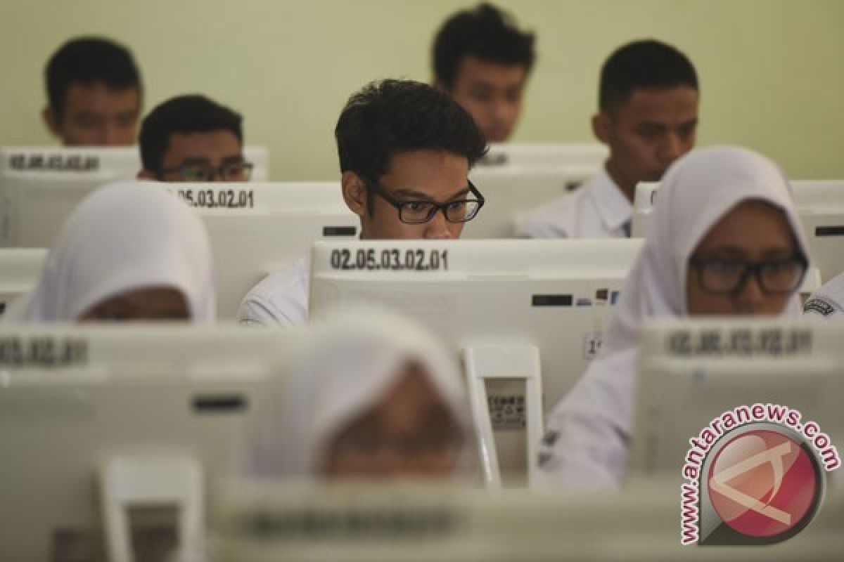 Peserta UNBK Penajam Sempat Cemaskan Pemadaman Listrik