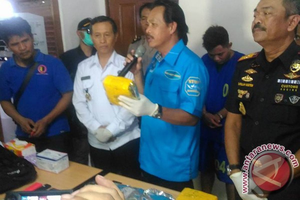 BNN Gagalkan Penyeludupan 15,39 Kilogram Sabu-sabu