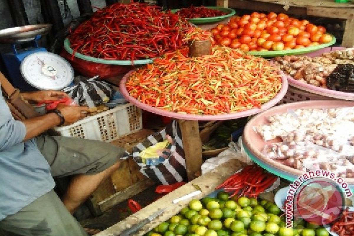 Pedagang: Harga Cabai dan Bawang Fluktuatif