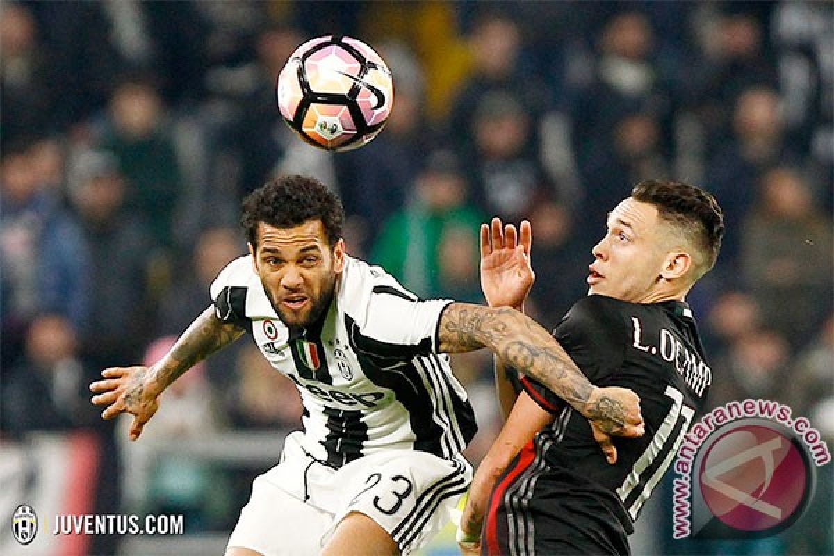Juventus ungguli Monaco 2-0 pada babak pertama