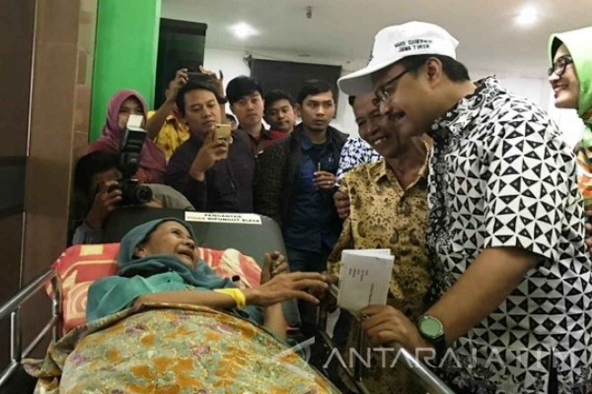 Wagub Jatim Wawancarai Mendadak Pasien RSU Saiful Anwar ( Video)