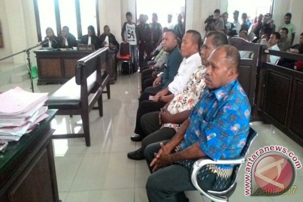 19 Kadistrik Kabupaten Jayapura divonis tiga bulan penjara