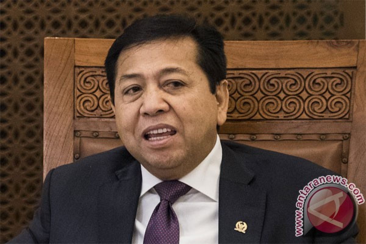 Setya Novanto prihatin pada Novel Baswedan