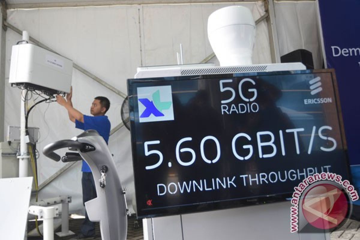 XL-Ericsson uji coba teknologi 5G