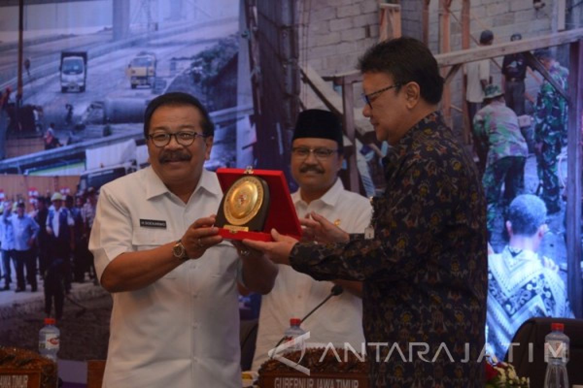 Gubernur Jatim Fokus Pembangunan Infrastruktur Tingkatkan Kesejahteraan