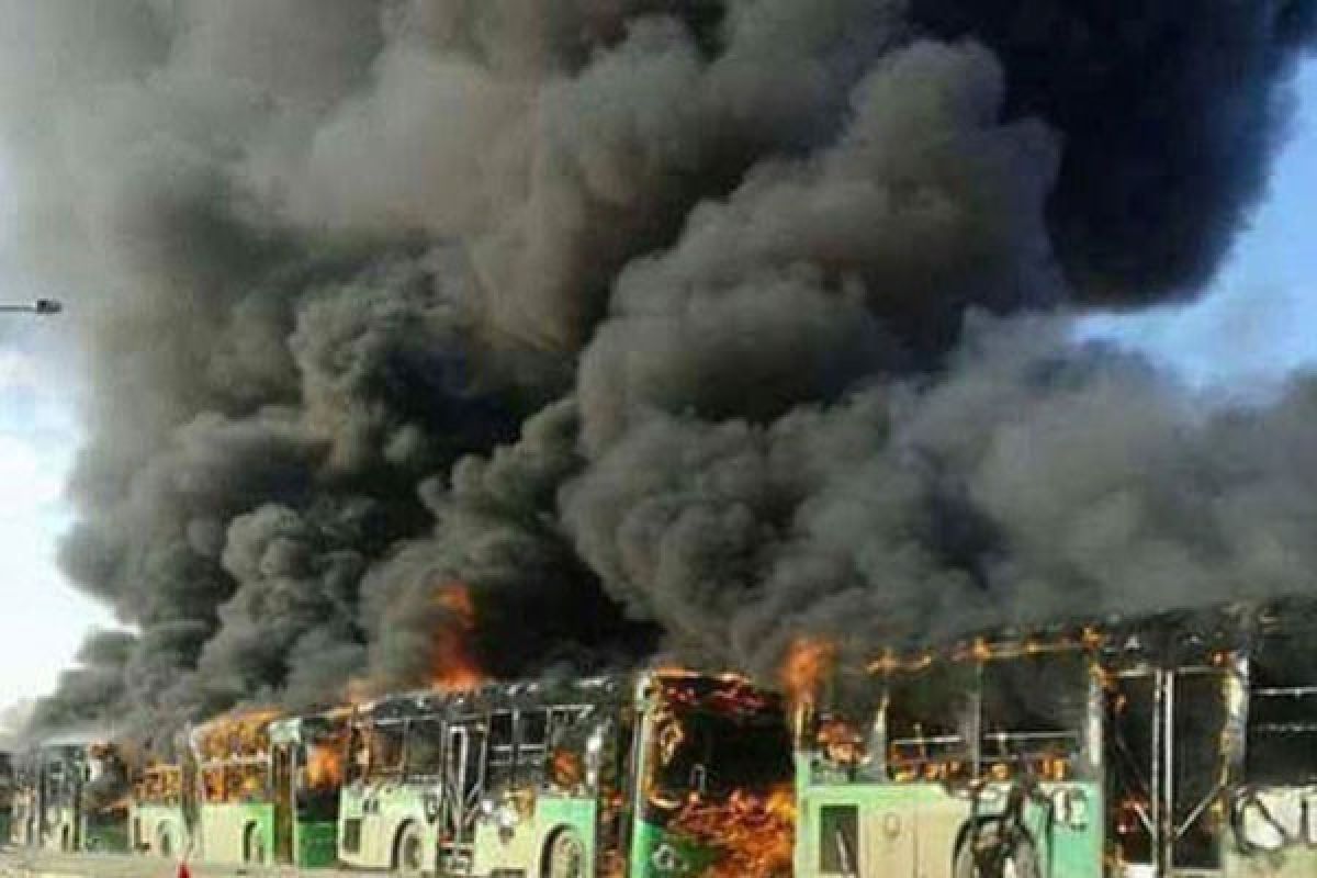 Serangan bus di Deir al-Zor tewaskan 28 orang