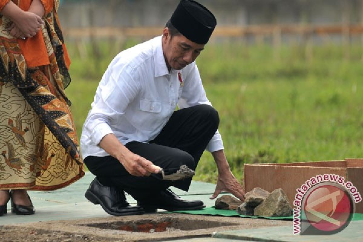 Presiden Jokowi bermalam di Tanah Bumbu