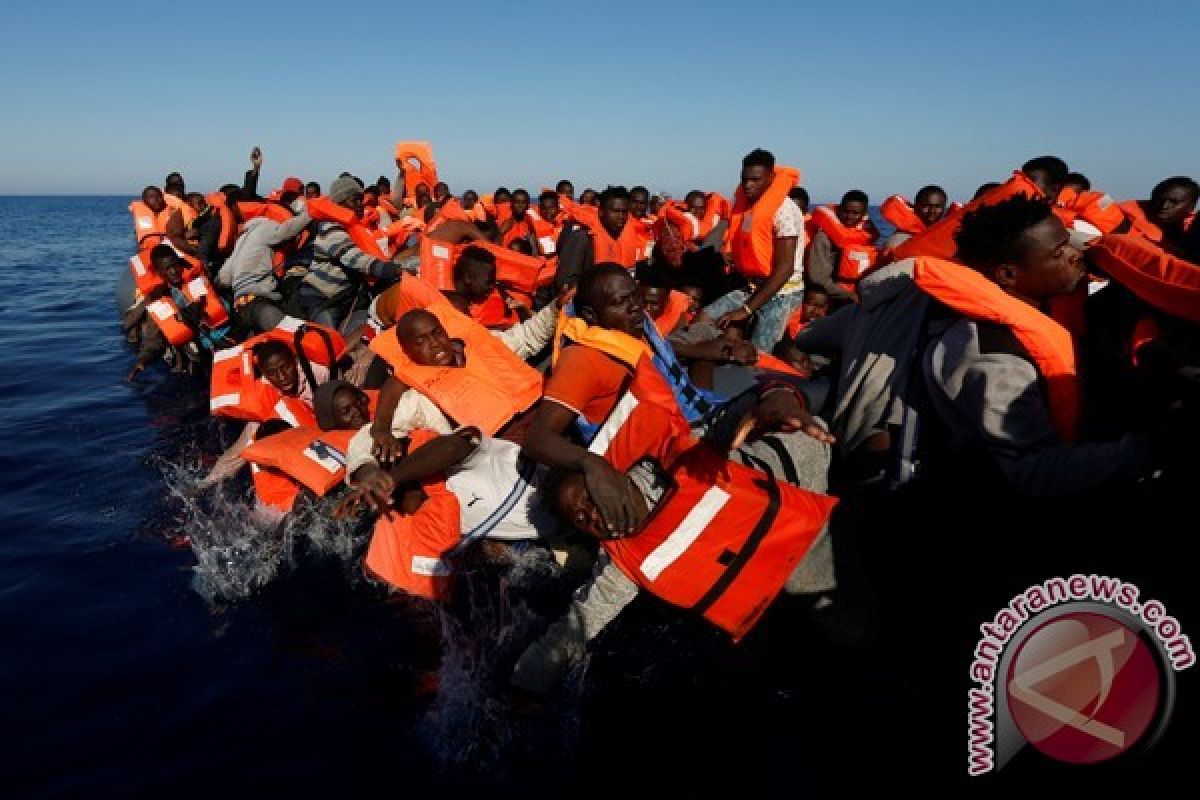 Ratusan pendatang diselamatkan di perairan antara Libya-Italia