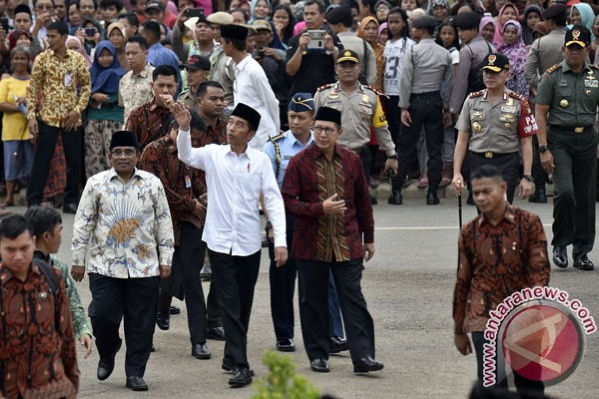 Presiden Jokowi resmikan Masjid Raya Hasyim Asy'Ari Jakarta