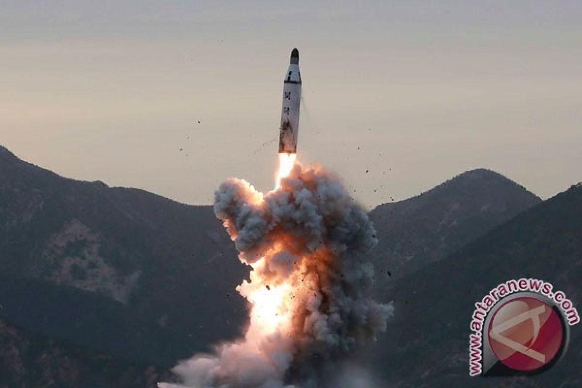 Korea Utara pakai truk China pamerkan peluru kendali kapal selam