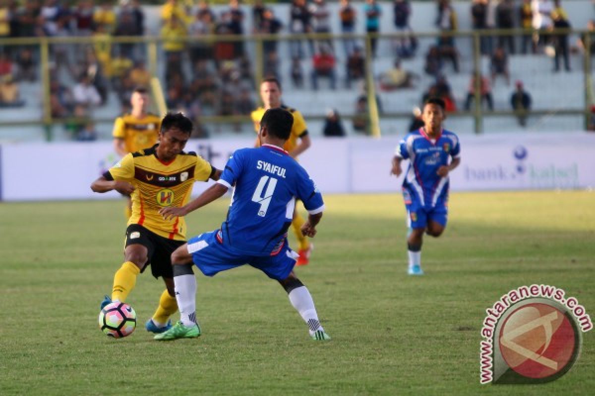 Barito Putera won 2-1 over Mitra Kukar