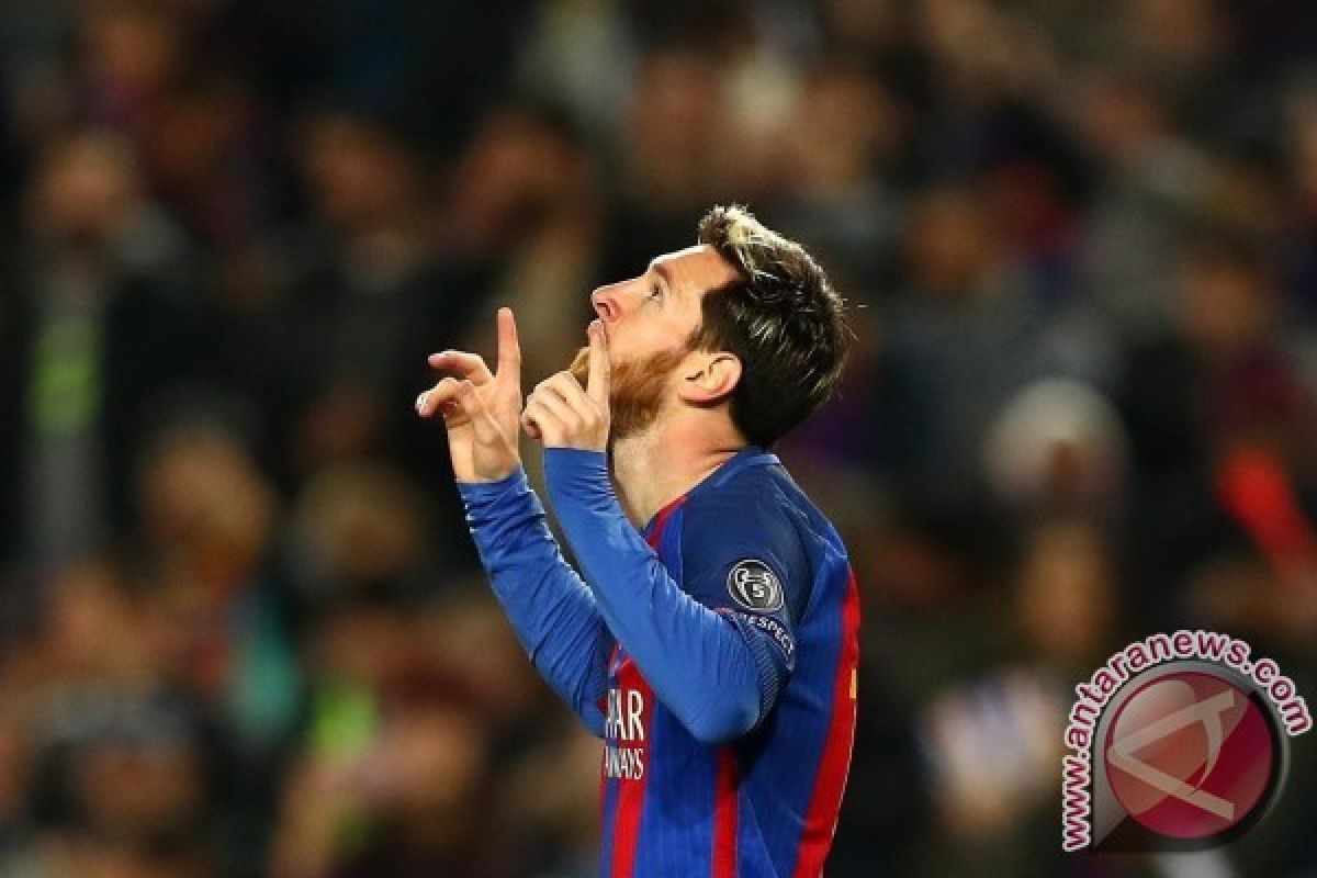 Barcelona Taklukkan Sociedad 3-2, Messi Sumbang Dua Gol