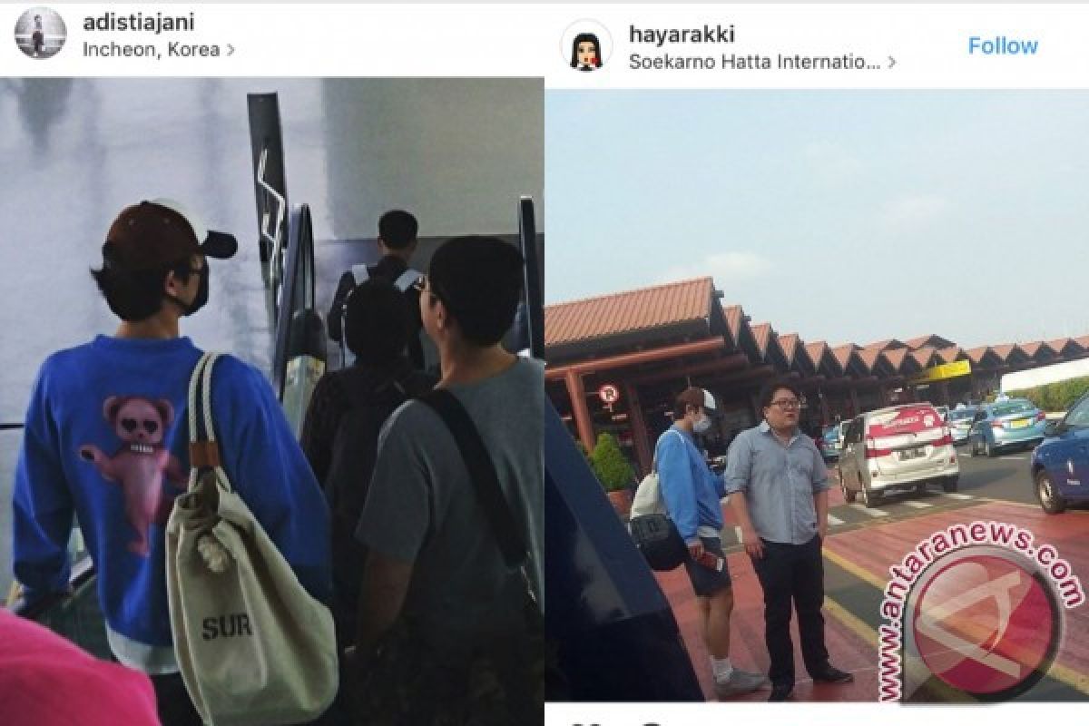 Aktor Korea Gong Yoo Terlihat di Bandara Soekarno-Hatta