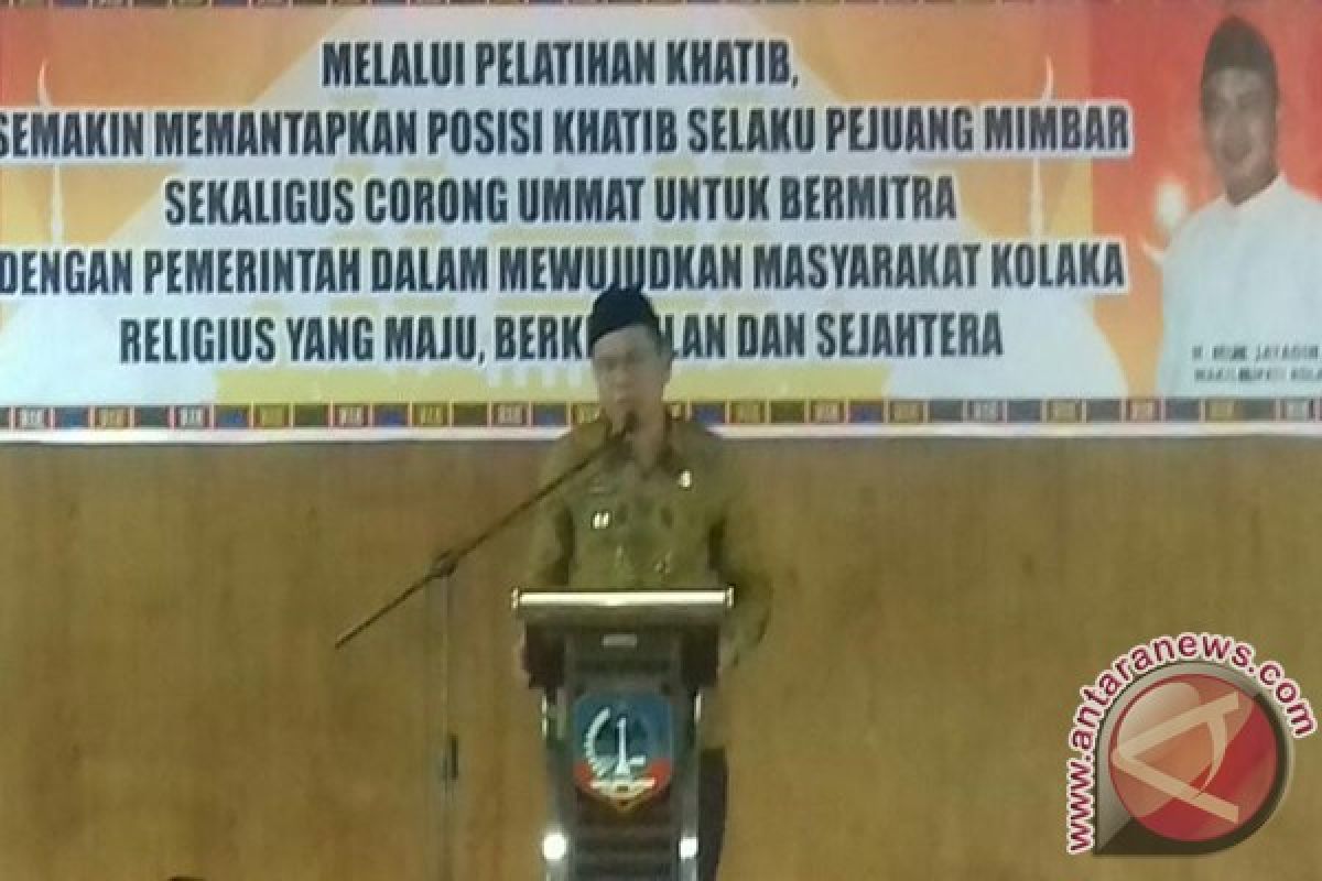 Pemkab Kolaka Gelar Pelatihan Khatib