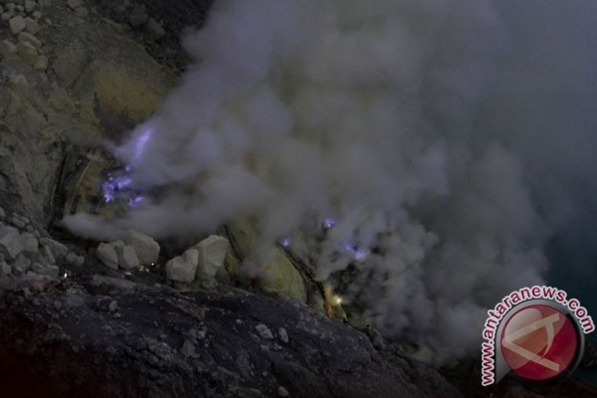 Aktivitas Gunung Ijen tidak mengkhawatirkan