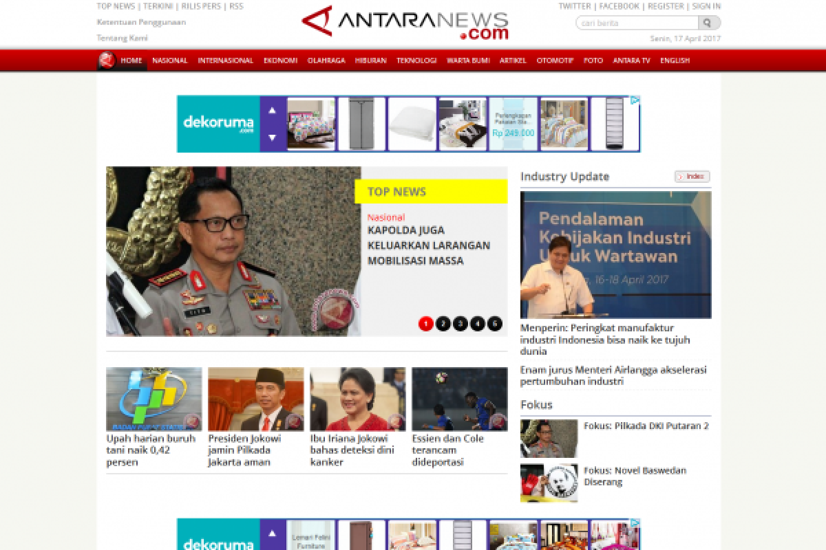 Media massa Kepulauan Riau lebih aktif lawan berita bohong