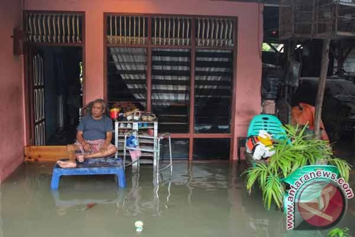 Sejumlah titik Kota Pekanbaru tergenang banjir