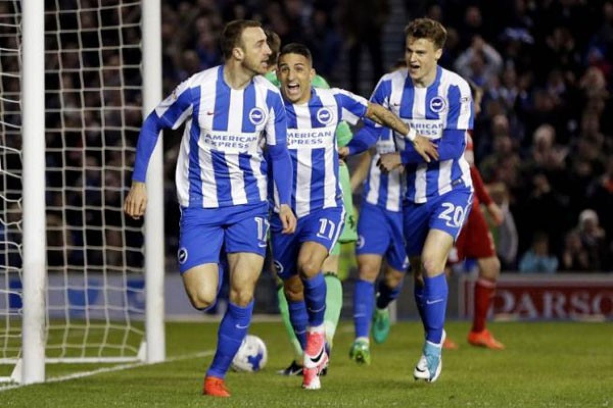 Brighton dipastikan promosi ke liga Inggris