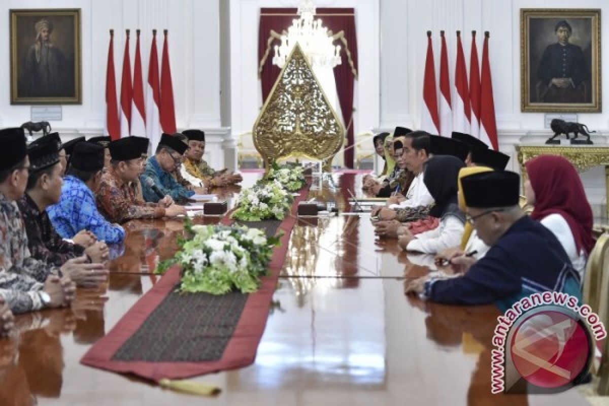 Perwakilan Muballigh Se-Indonesia Temui Presiden Jokowi