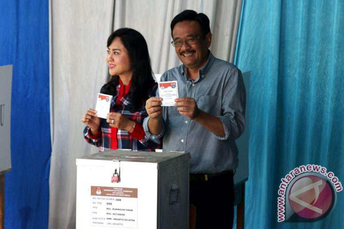 Djarot komentari lokasi TPS 08