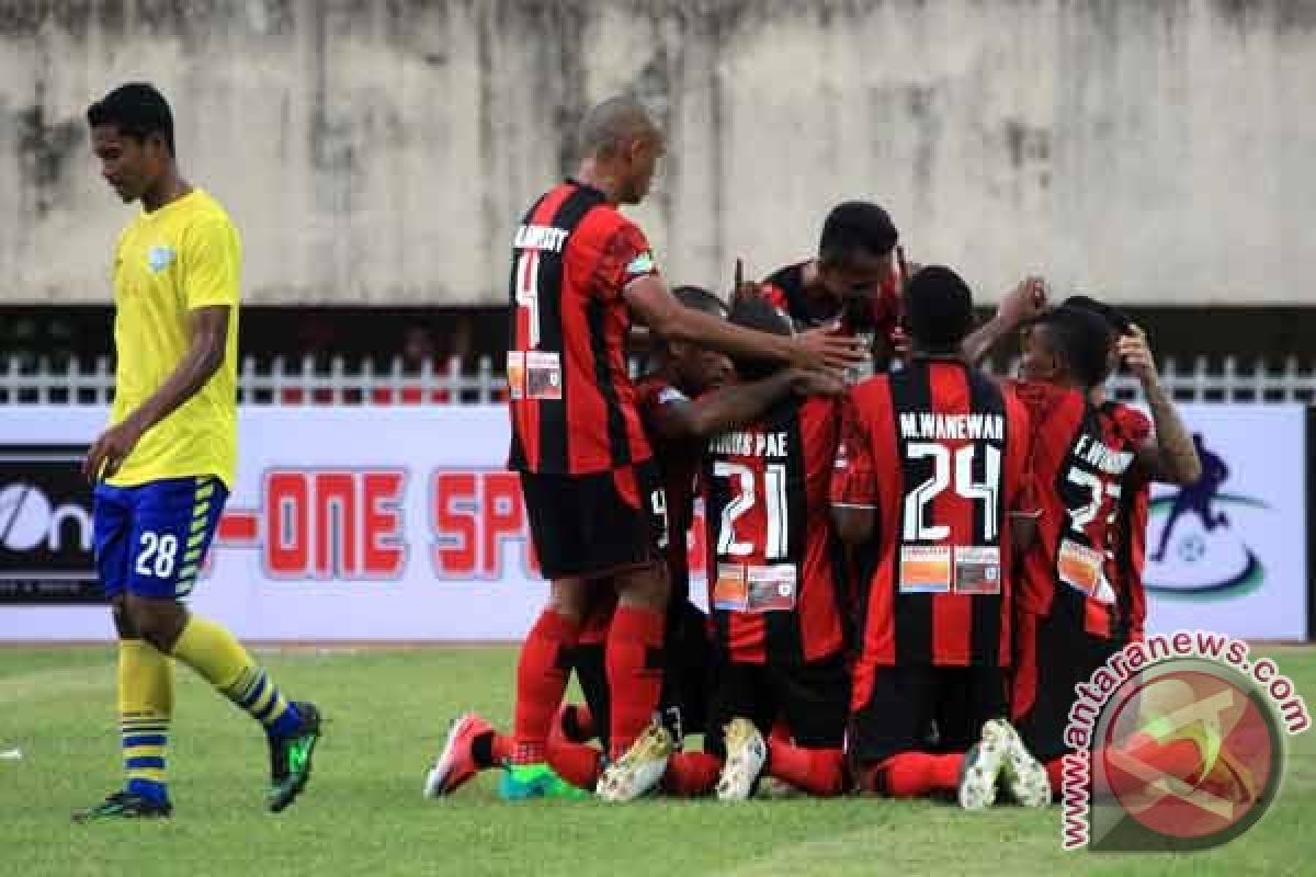 Persipura ditahan imbang 1-1 Persegres Gresik