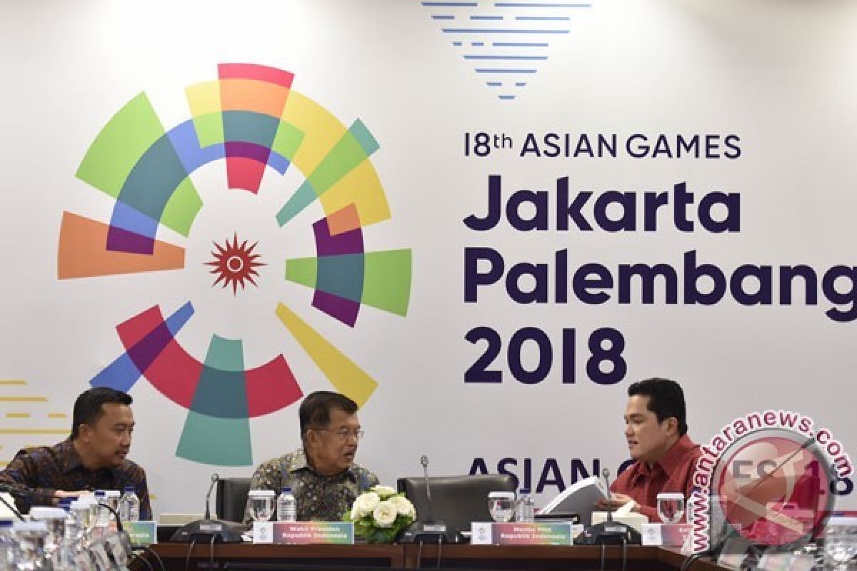 Wapres: Asian Games berdampak investasi jangka panjang