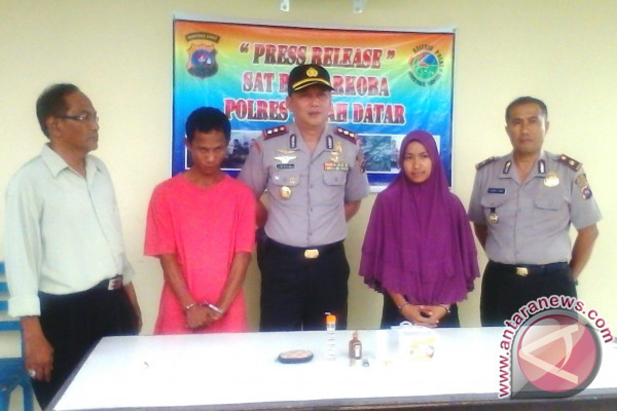 Polres Tangkap Dua Warga Tanah Datar Pesta Sabu