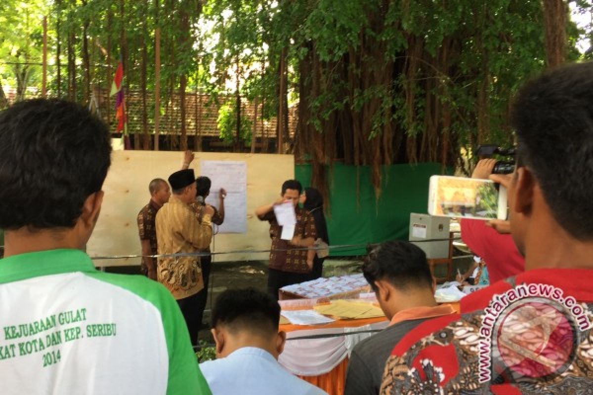 Penghitungan suara di Pulau Pramuka dimulai, begini suasananya