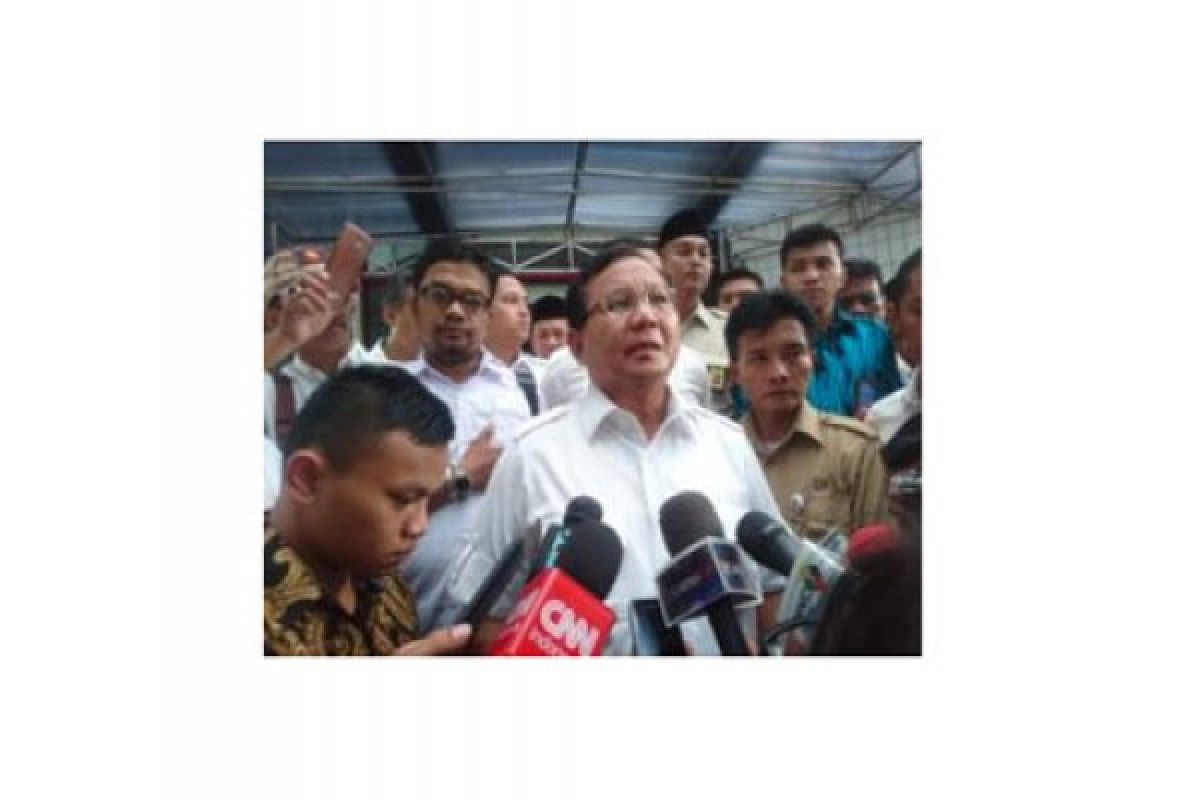 Prabowo Yakin Anies-Sandi Menang