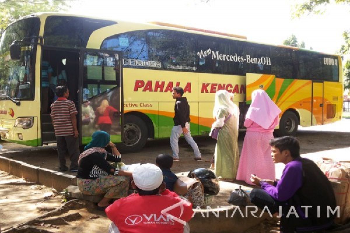 Jumlah Penumpang Bus Sumenep-Jakarta Normal