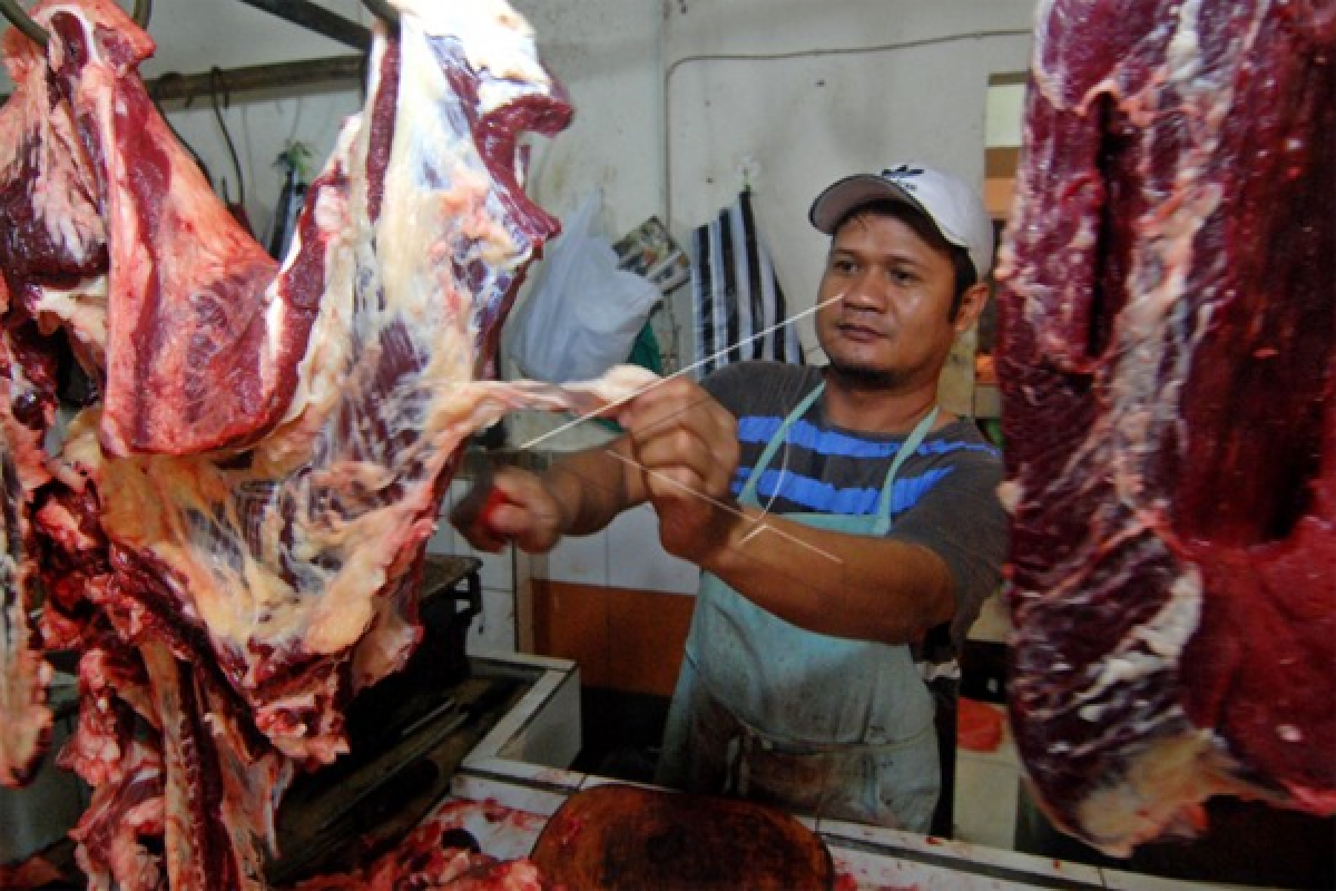 Harga Daging Sapi di Putussibau Rp170 Ribu/kg 