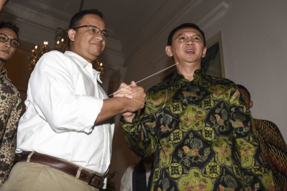 Anies-Ahok bahas rekonsiliasi antar pendukung