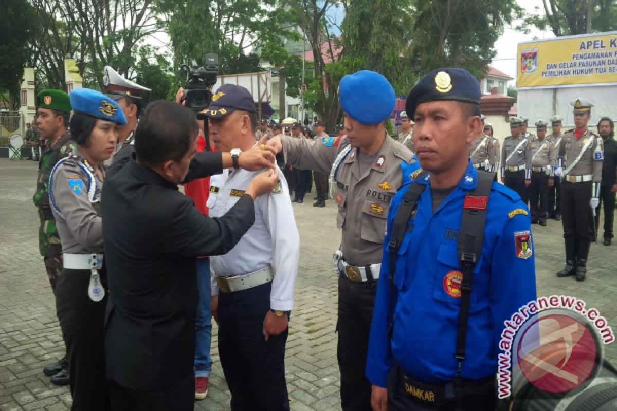 Pemkab-Polres Minahasa Gelar Apel Pengamanan Paskah Nasional