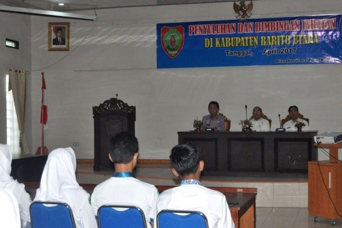 Siswa SLTA Barut Diberi Penyuluhan dan Bimbingan Jabatan