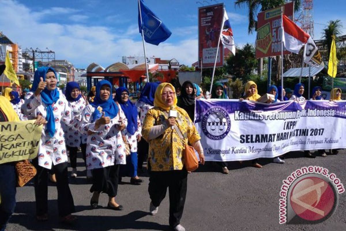 Politisi Perempuan Bengkulu Gelar Aksi Damai