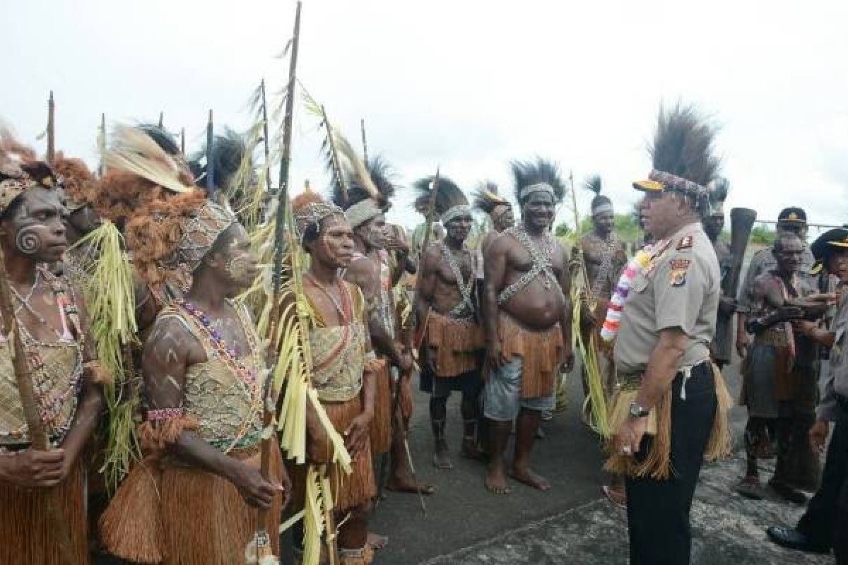 Irjen Waterpauw berkunjung ke Mappi 