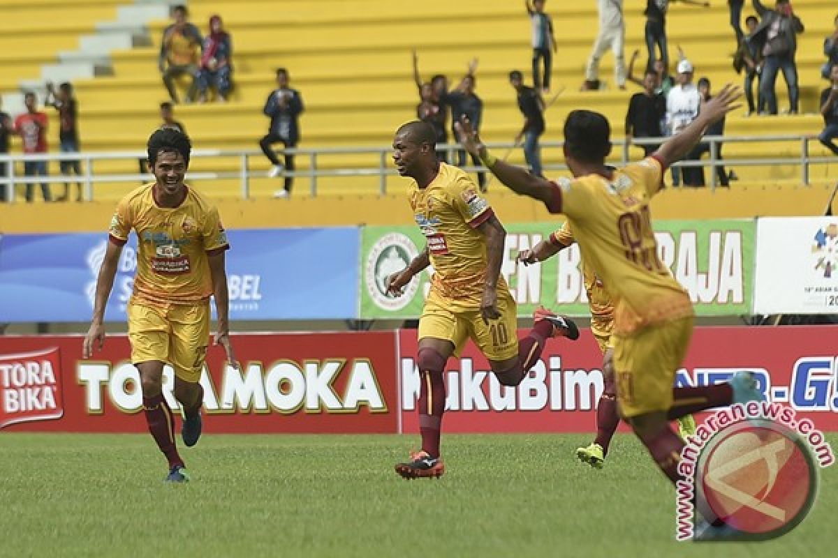 Sriwijaya FC menang di kandang Borneo