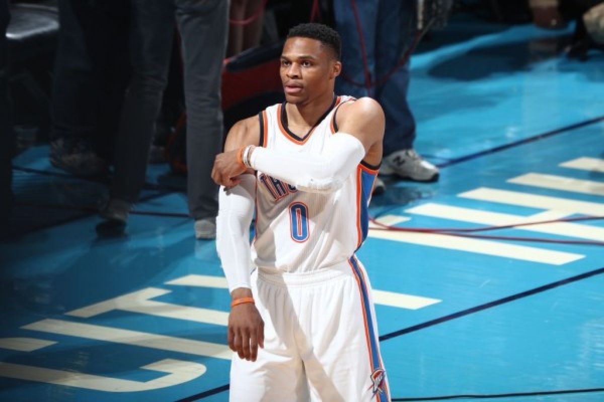 Berbekal triple-double Westbrook, Thunder perkecil ketertinggalan 1-2