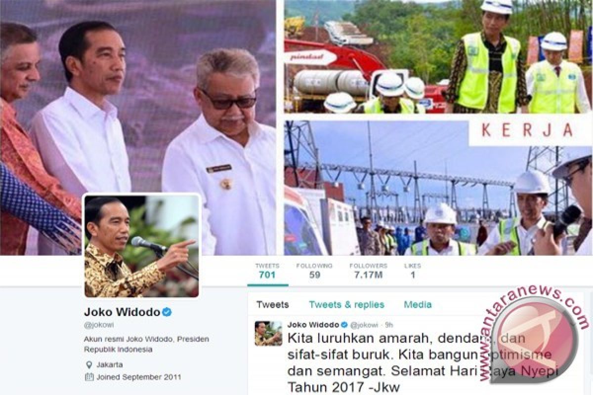 Presiden Hadiri Peringatan Hari Raya Nyepi 2017