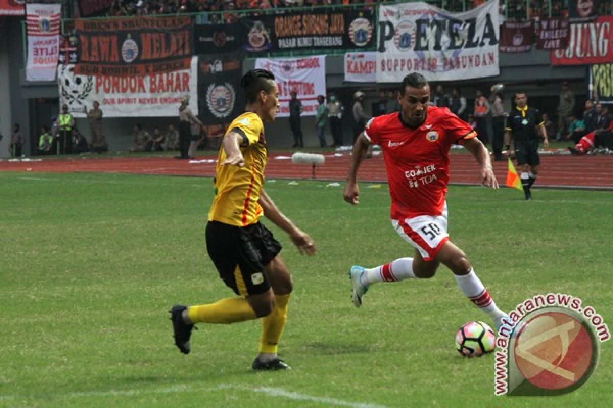 Barito tahan Persija 1-1