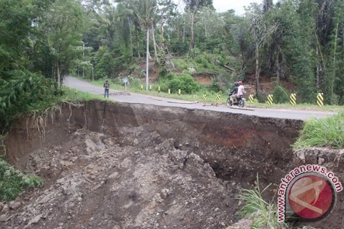 BPBD: Waspadai Gerakan Tanah Menengah-Tinggi Di Bengkulu