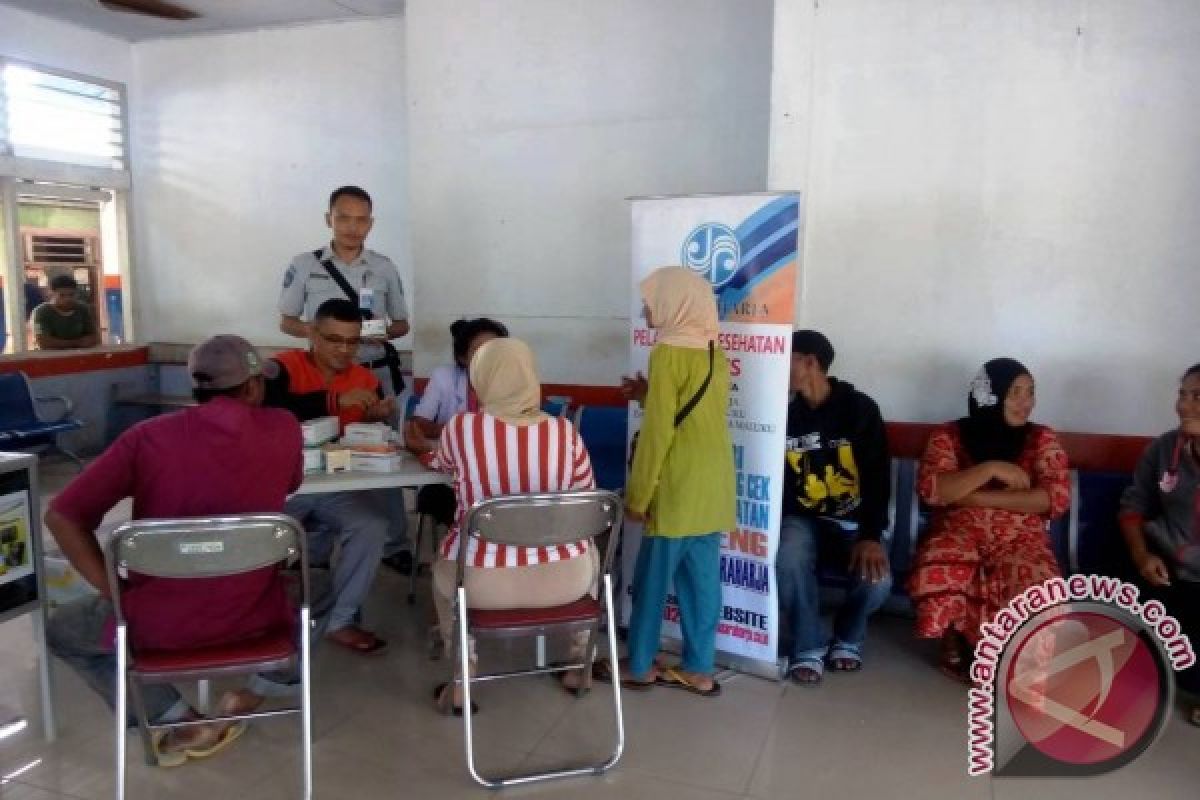 Jasa Raharja Maluku Layani Pengobatan Gratis