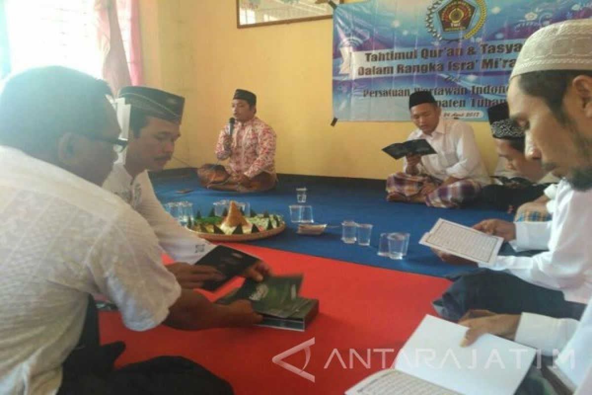 PWI Tuban Gelar Khataman Al Quran Bersama WBP