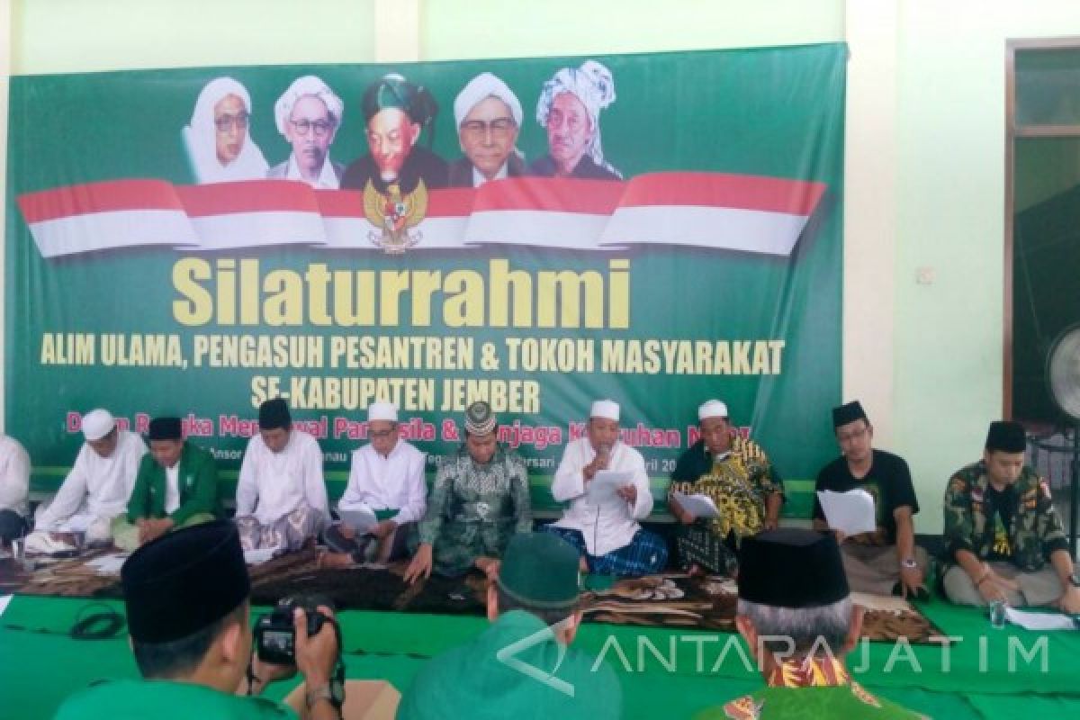 Forum Silaturahmi Ulama-Ponpes-Ormas Islam Jember Tolak HTI
