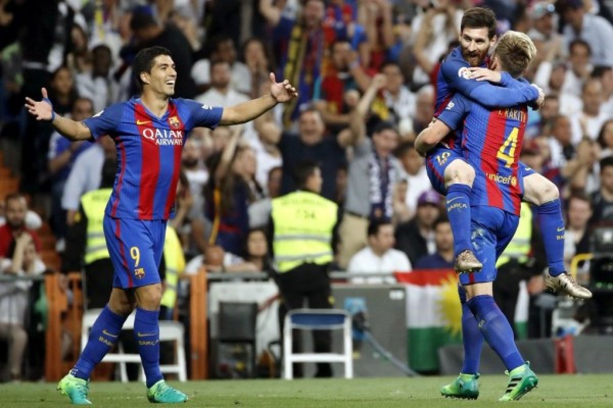 Klasemen La Liga, Barcelona unggul tujuh poin dari Real Madrid