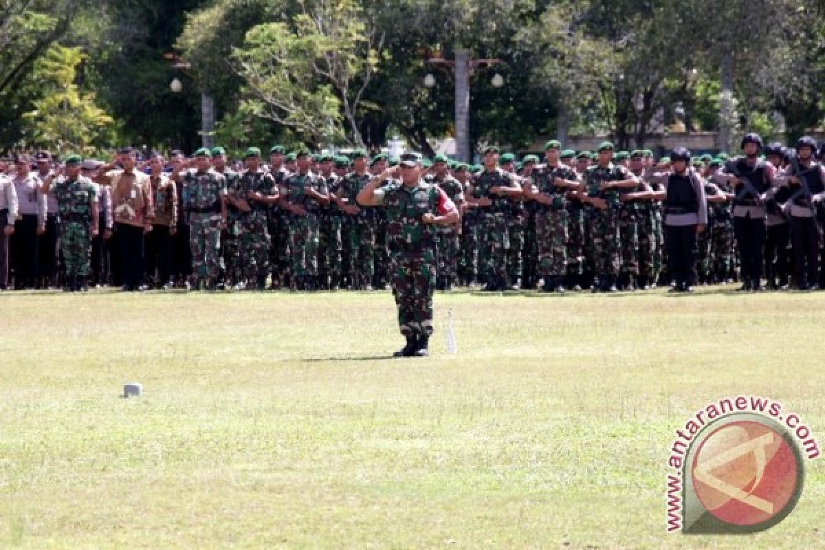 1.454 Personil Gabungan Siap Amankan Kedatangan Wapres Jusuf Kalla di Palangka Raya