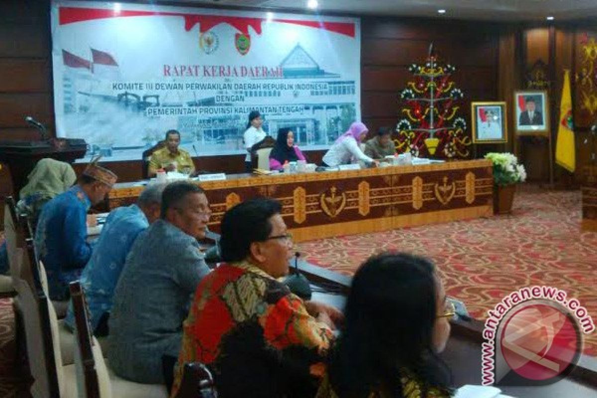 11 Anggota DPD RI Ingin Dengar Masukan Pemprov Kalteng Terkait RUU Pengupahan  