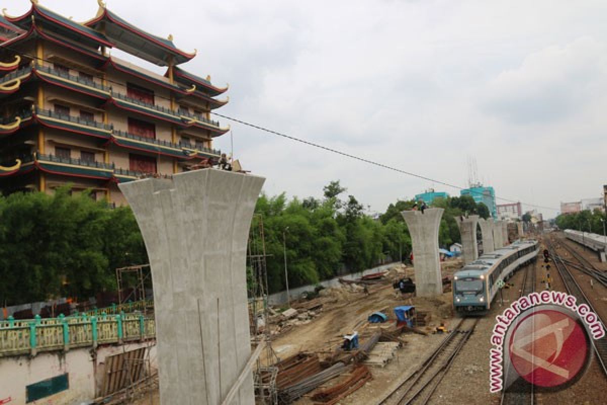 Februari nanti rel ganda KA Bandara Kualanamu beroperasi